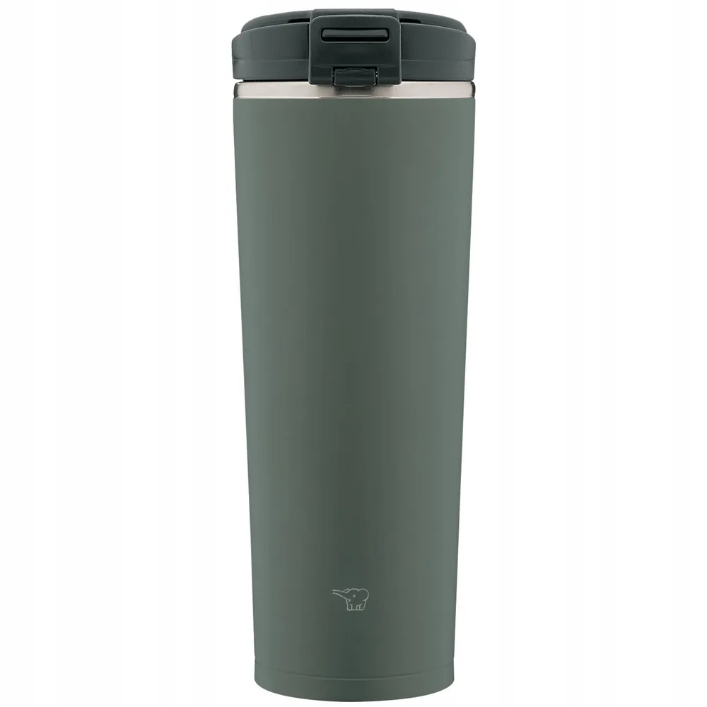 Термокружка туристическая Zojirushi 400 мл, 400 ml, Тёмно-зелёный