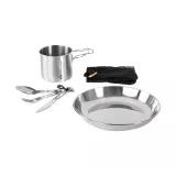 Gsi Outdoors Набор туристической посуды GSI Glacier Stainless на 1 персону — фото 1