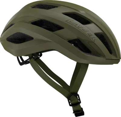 Велосипедный шлем Lazer Strada KinetiCore зелёный матовый