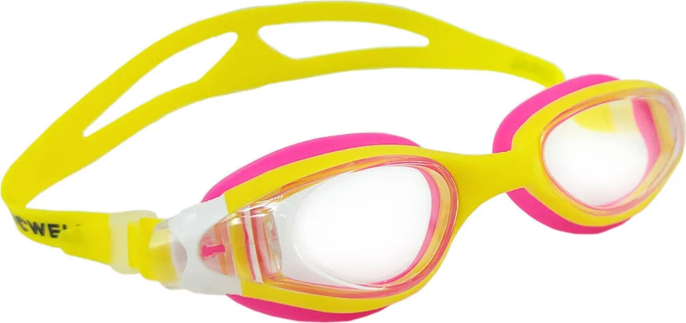 Очки для плавания детские Crowell GS16 Coral, Junior, Жёлтый
