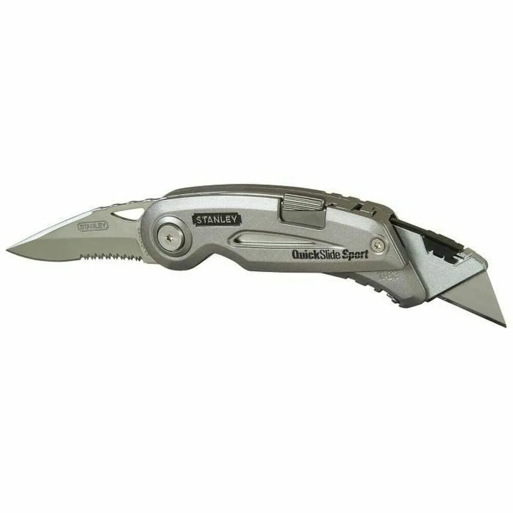 Нож складной Stanley Quickslide Sports