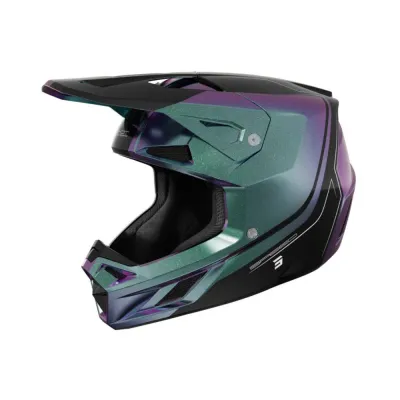 Shot Race Gear Мотошлем интеграл Shot Speed Fury Cameleon Brillant