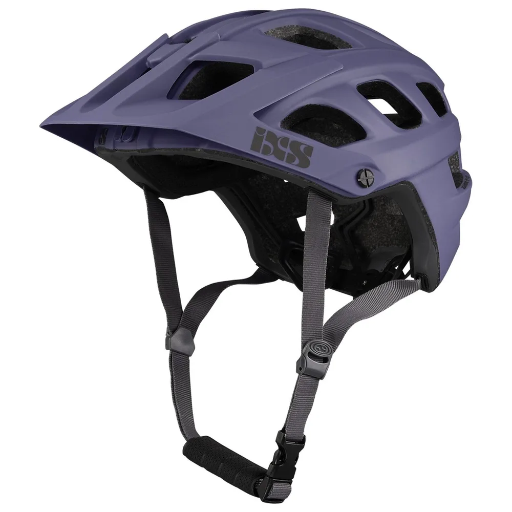 Велосипедный шлем iXS Trail EVO фиолетовый
