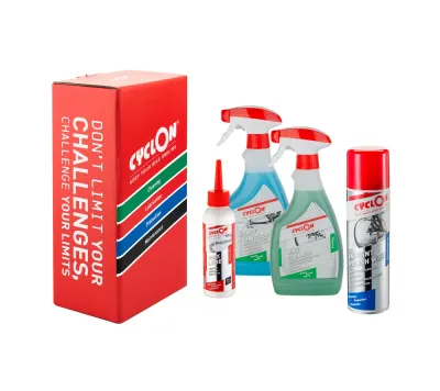 Набор для ухода за велосипедом Cyclon Essential Pack с полировочным воском
