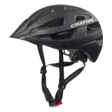 Велосипедный шлем Cratoni Velo-X матовый чёрный, размер S/M — фото 1