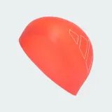 Шапочка для плавания adidas Logo Swim, Универсальный, Светлый красный — фото 2