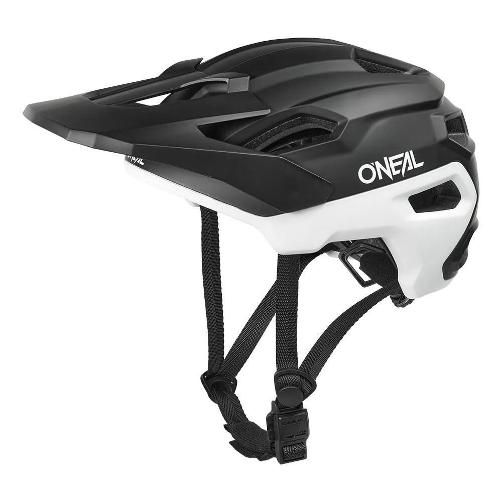 Велосипедный шлем O'Neal Trailfinder Evo Solid чёрно-белый