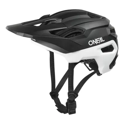 Велосипедный шлем O'Neal Trailfinder Evo Solid чёрно-белый