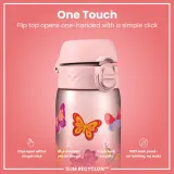 Бутылка для воды ION8 500 мл — герметичная, лёгкая, без бисфенола А, 500 ml, Розовый — фото 6
