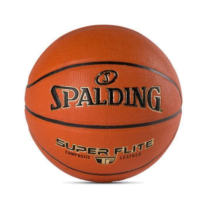 Мяч баскетбольный Spalding Super Flite, 7, Чёрный