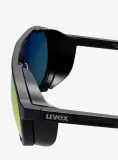 Солнцезащитные очки Uvex MTN Classic Pure black mirror red supravision — фото 6