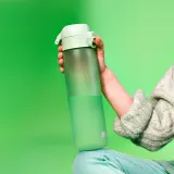Бутылка для воды ION8 500 мл — герметичная, лёгкая, без бисфенола А, 500 ml, Светло-зелёный — фото 2