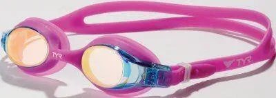 Очки для плавания детские TYR Swimple Mirrored с зеркальным покрытием