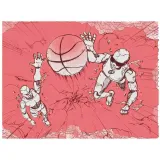 Мяч баскетбольный Spalding Street Sketch Dribble — фото 3