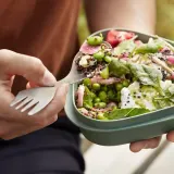 Набор Light My Fire Eco Spork'n Straw Titanium Kit ложка-вилка и трубочка — фото 4