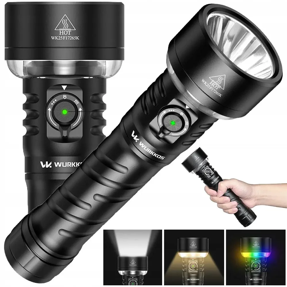 Туристический фонарь Wurkkos TS27, дальность 845 м