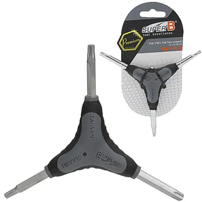 Ключ Y-образный Super B TB-YY10 Torx T25 T30 T40 сталь S2