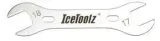Ключ конусный IceToolz 17x18 мм двусторонний — фото 2