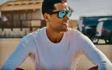 Солнцезащитные очки Knockaround Torrey Pines матовые чёрные — фото 5