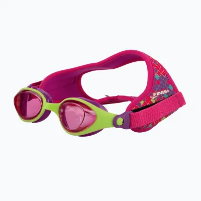 Очки для плавания детские FINIS DragonFlys, Розовый