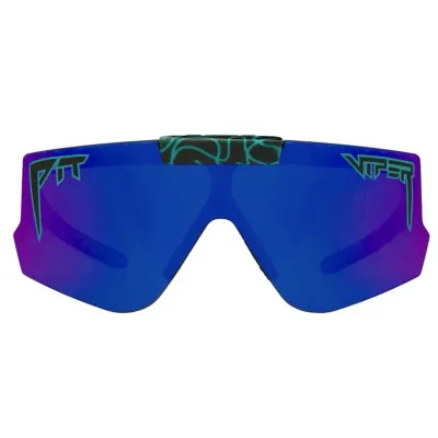 Солнцезащитные очки Pit Viper The Voltage Flip Offs Wide синие