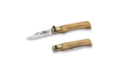 Складной нож Antonini Old Bear Olive Satin Stainless