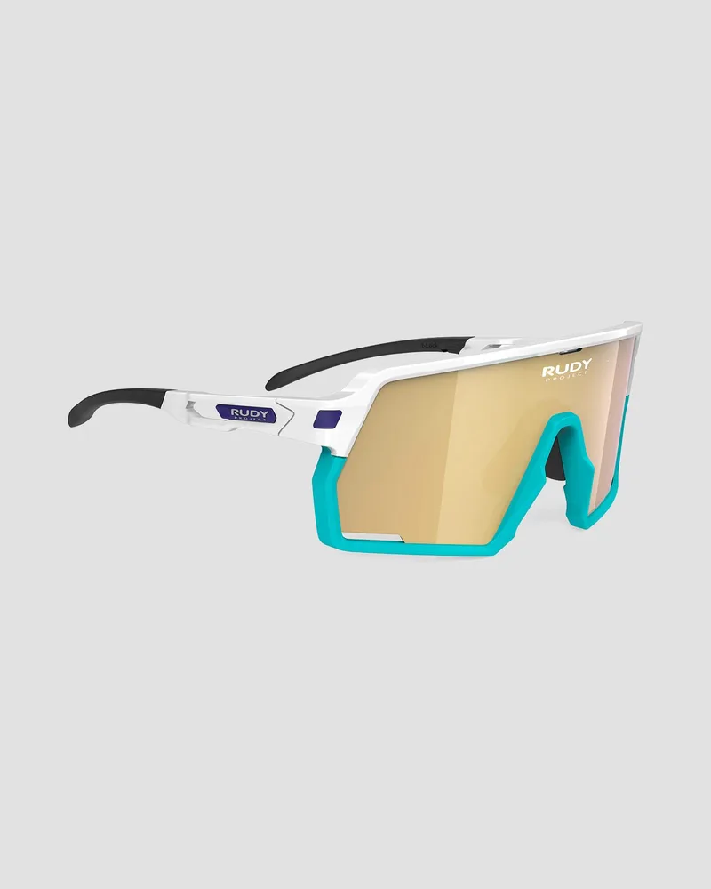 Спортивные очки Rudy Project Kelion Bahrain Victorious White Gloss Multilaser Gold