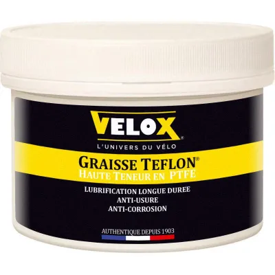 Смазка велосипедная Velox Teflon PTFE в банке 350 мл