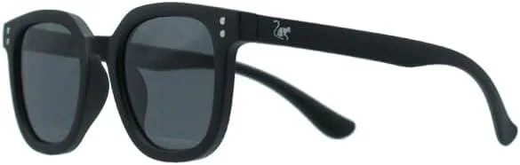 Surf Monkey Детские поляризационные солнцезащитные очки, защита UV400, чёрные