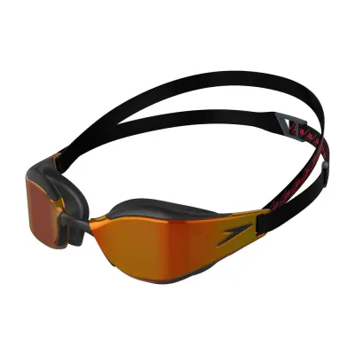 Очки для плавания Speedo Fastskin Hyper Elite Mirror, Один размер, Чёрный
