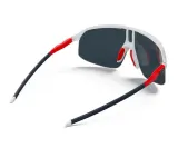Велосипедные очки Julbo Density Spectron, бело-оранжево-синие — фото 4