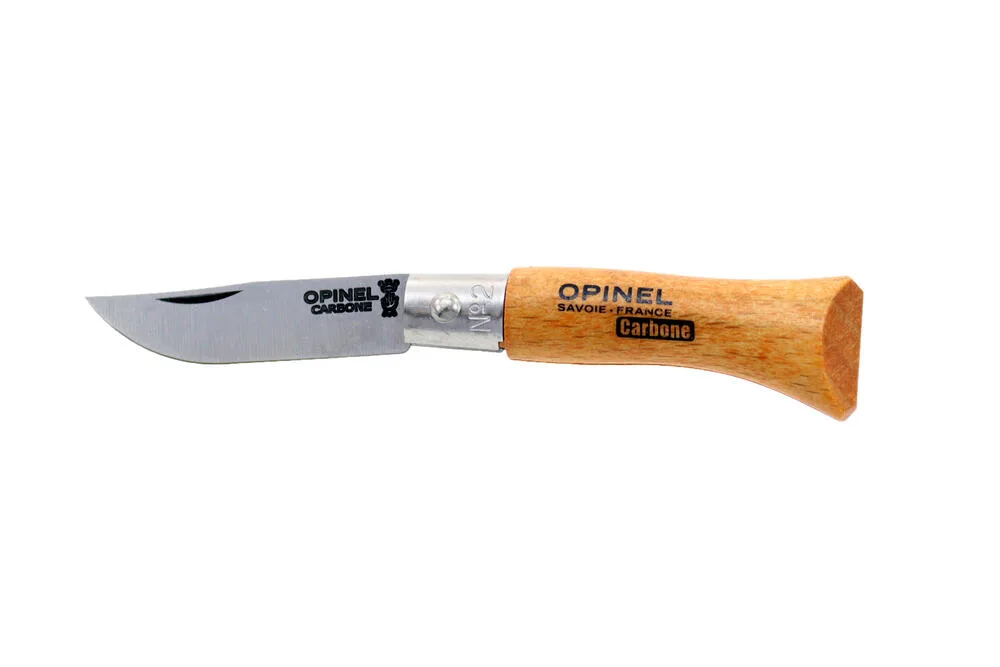 Нож складной малый Opinel No.2, сталь углеродистая