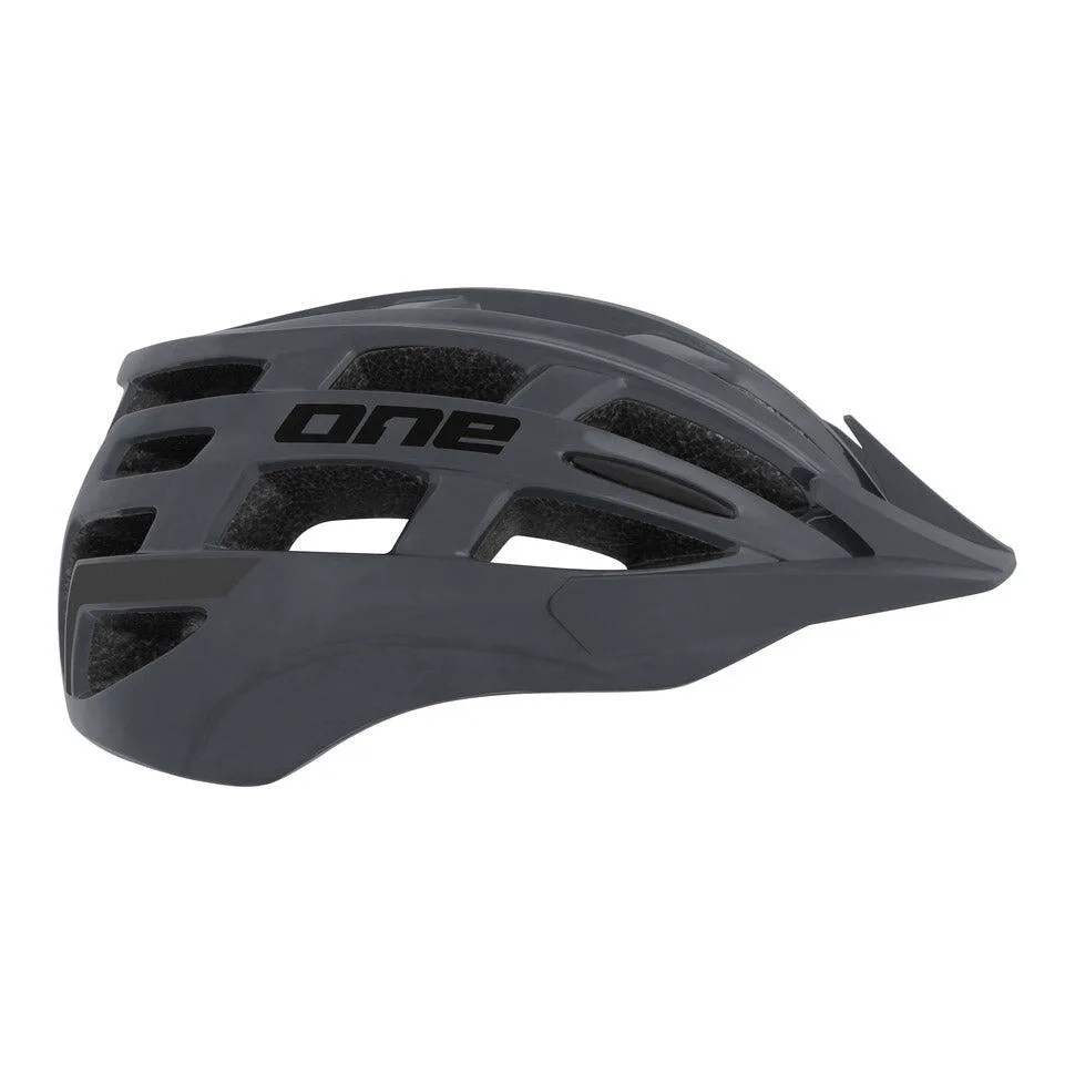 Шлем велосипедный ONE MTB Sport, размер S/M 54-58 см, серый