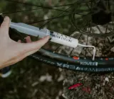 Шприц для герметика бескамерных покрышек KOM Cycling пластиковый черный — фото 5