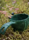 Кружка туристическая Kupilka 12 Moomin Hattifatteners (0,12 л) - зеленая — фото 3