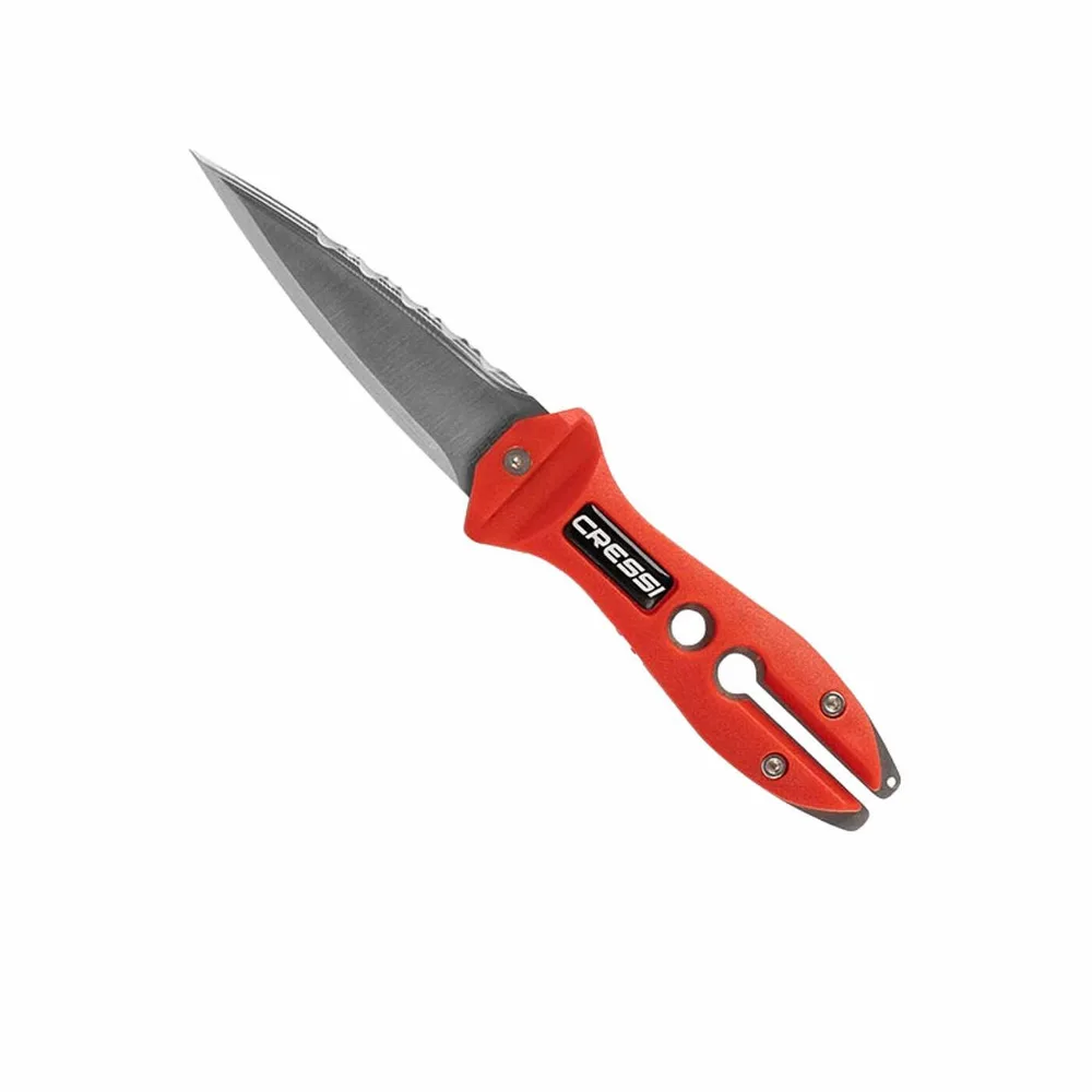 Нож для дайвинга Cressi Striker с чехлом на руку или пояс