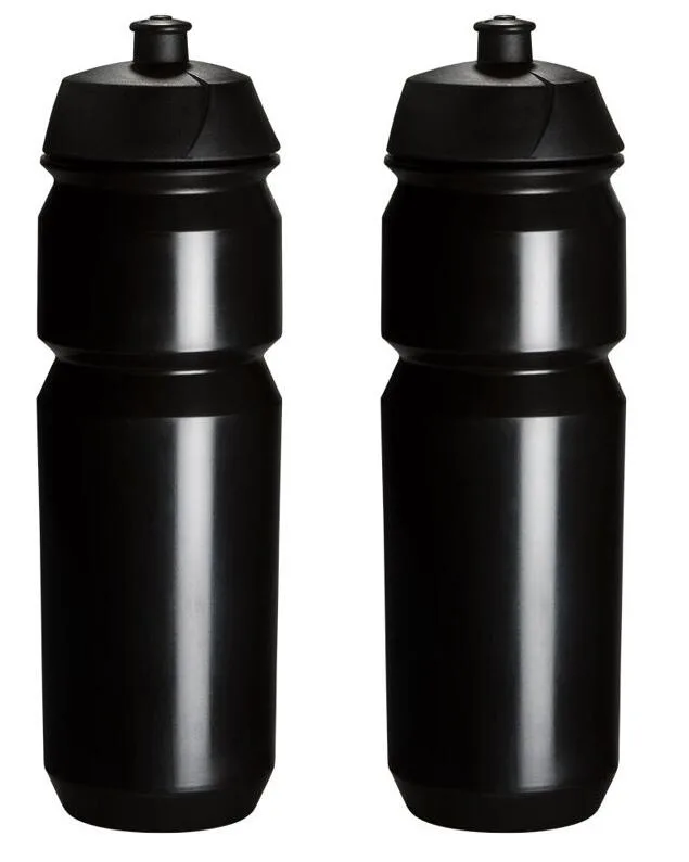Pro Sport Lights 2 фляги для воды 750 мл, черная фляга