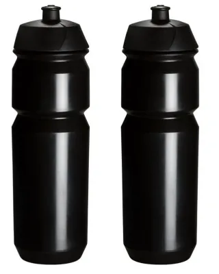 Pro Sport Lights 2 фляги для воды 750 мл, черная фляга