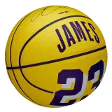 Мяч баскетбольный Wilson NBA Player Icon LeBron James мини, размер 3 — фото 5