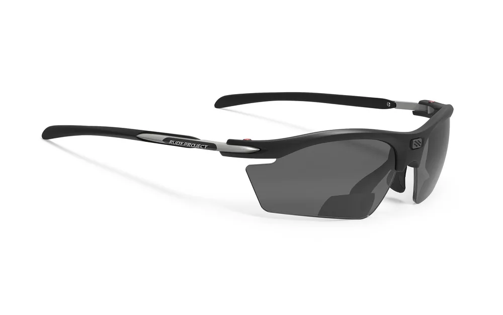 Очки спортивные Rudy Project Rydon Readers чёрные матовые, линзы Smoke, +2,50
