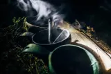 Туристическая кружка Kupilka 21 классическая с ложечкой Kelo (черная) — фото 6