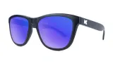 Солнцезащитные очки Knockaround Premium чёрные, категория 3, поляризация — фото 3