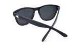 Солнцезащитные очки Knockaround Premium чёрные, категория 3, поляризация — фото 4