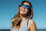 Солнцезащитные очки Knockaround Premium чёрные, категория 3, поляризация — фото 5