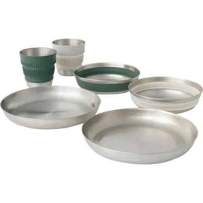 Набор туристической посуды Sea to Summit Detour Stainless Steel Collapsible
