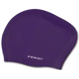 Indigo Sports Шапочка для плавания INDIGO силиконовая для длинных волос, Królewski fiolet — фото 2