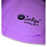 Indigo Sports Шапочка для плавания INDIGO силиконовая для длинных волос, Królewski fiolet — фото 5