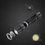 Туристический фонарь Sofirn SC33 аккумуляторный, 5200 лм, USB-C — фото 7