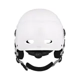 Шлем T'nB Visor с козырьком и прозрачным щитком, размер L 58-62 см, белый — фото 3