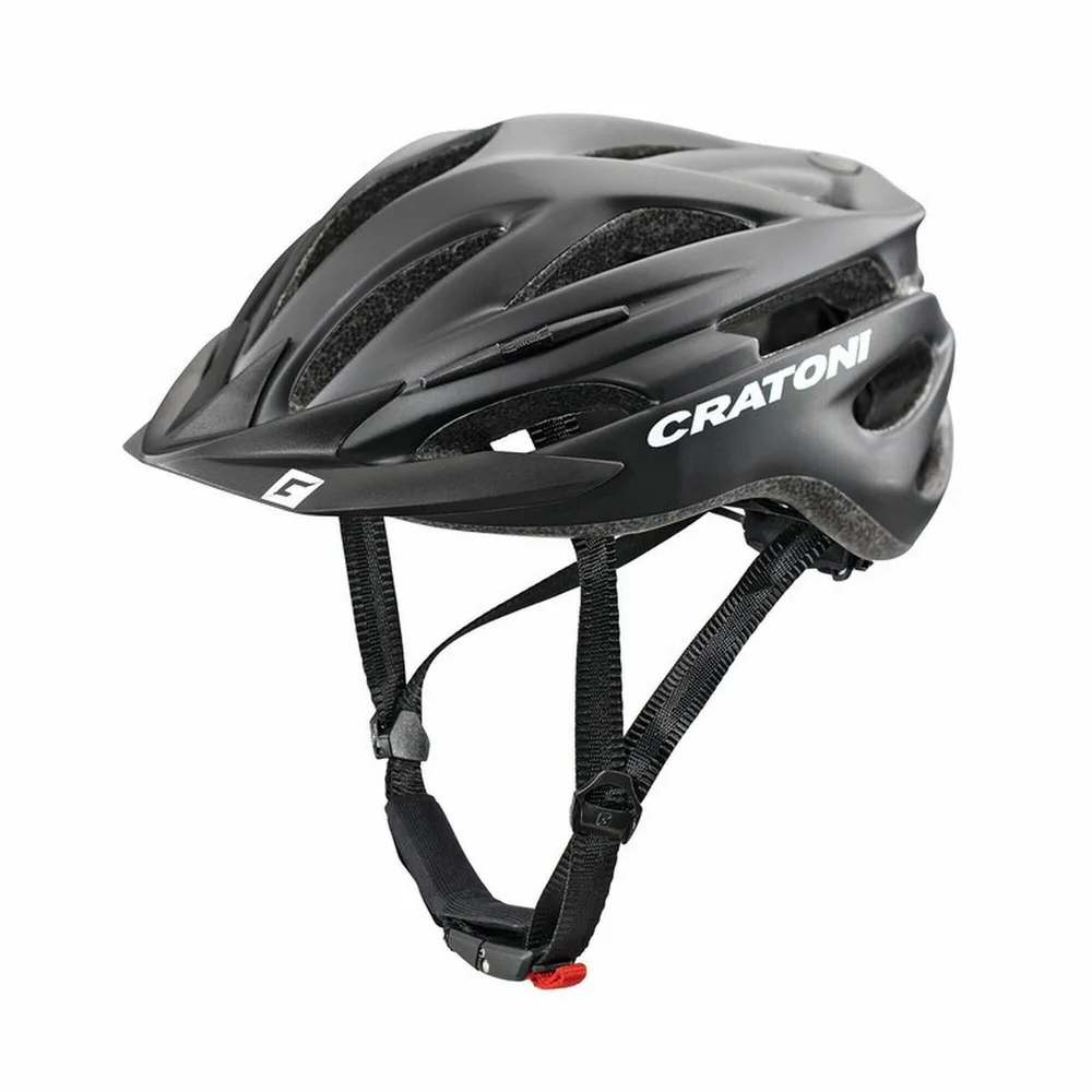 Шлем велосипедный Cratoni Pacer, чёрный